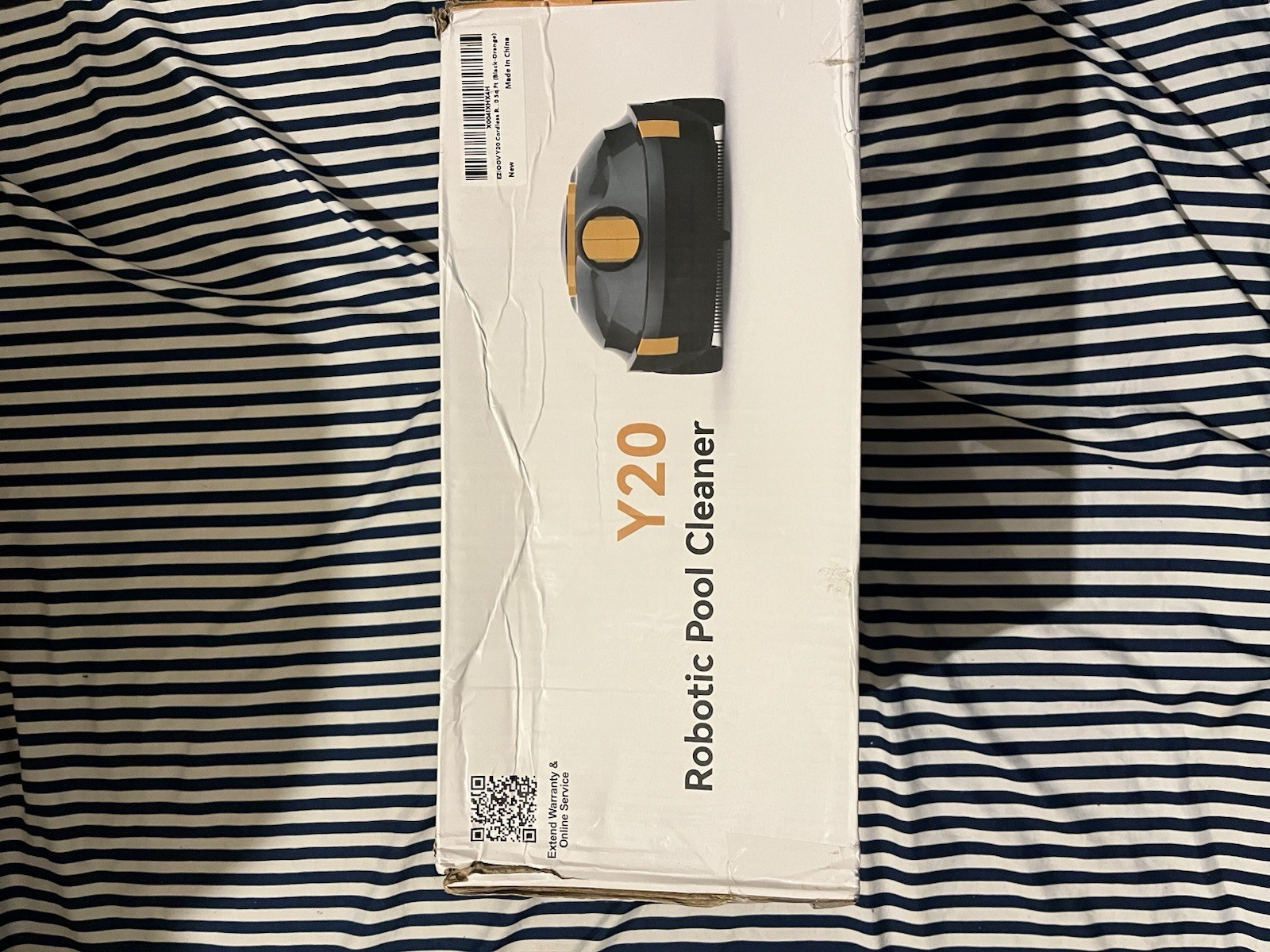 Y20 Cordless Robotic Pool Cleaner New Sealed In Box Free Shipping USA