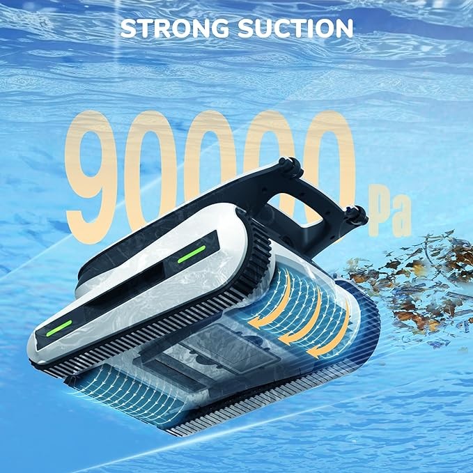 Seauto Shark Cordless Robotic Pool Vacuum Cleaner Waterline – Scratch & Dent