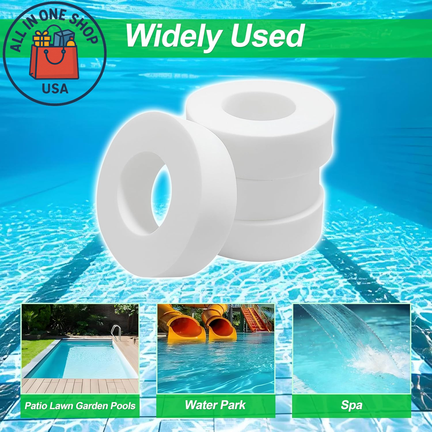 Replacement Climbing Ring for Maytronics Dolphin Pool Cleaners (4 Pack)