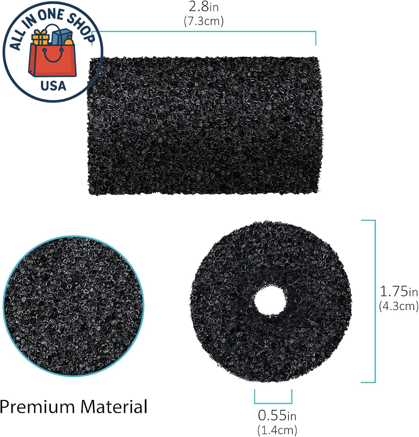 Polaris Pool Cleaner Tail Sweep with Scrubber for Models 3900, 380, 360, 280,180