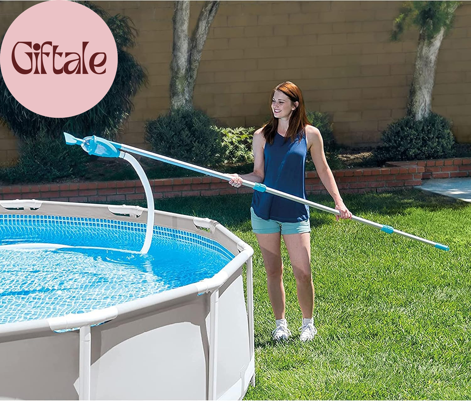 28003E Deluxe above Ground Pool Maintenance Kit for Minimum 800 GPH Flow Rates w