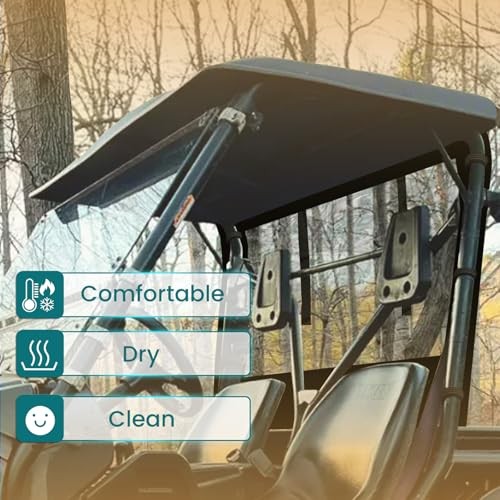 Polaris RZR XP 900 Rear Window,Rear Windshield, Canvas Soft Full Back Window