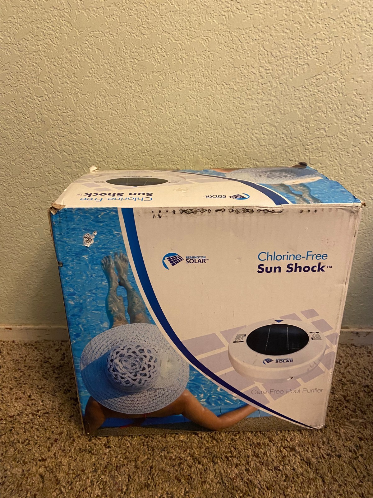Swimming Pool Spa Solar Chlorine Free Sun Shock Robot Cleaner Purifier Clarifier