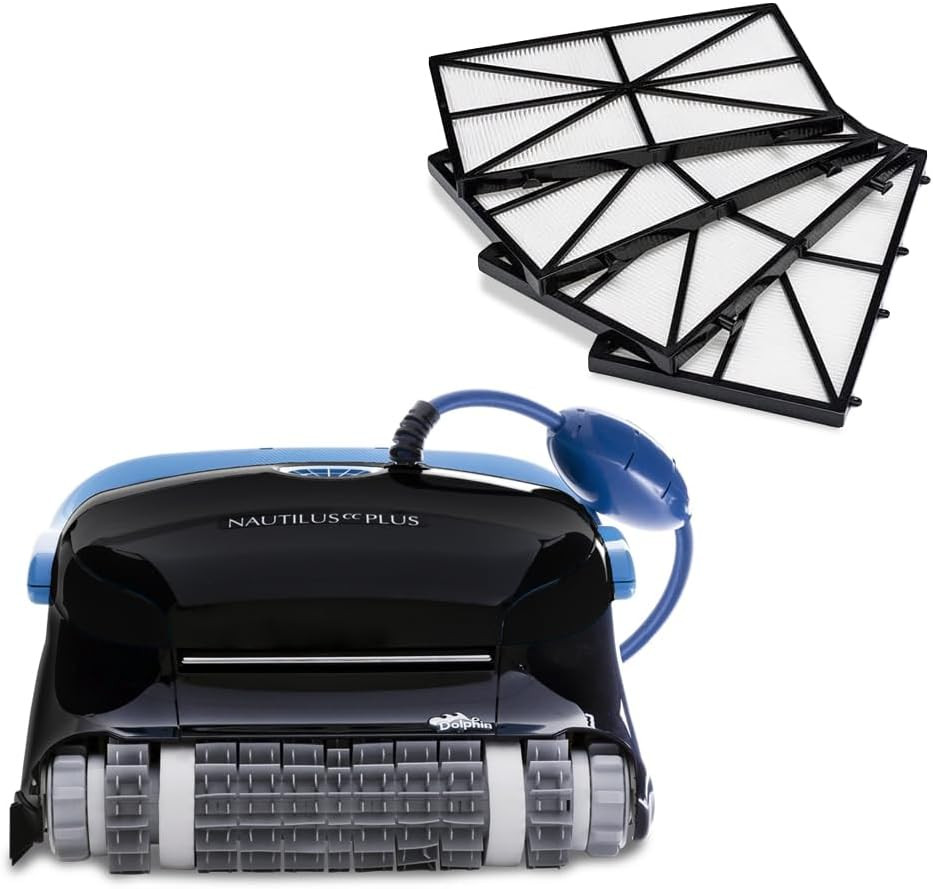 Dolphin Nautilus CC plus Wi-Fi Robotic Pool Vacuum Cleaner Includes Ultra-Fine F