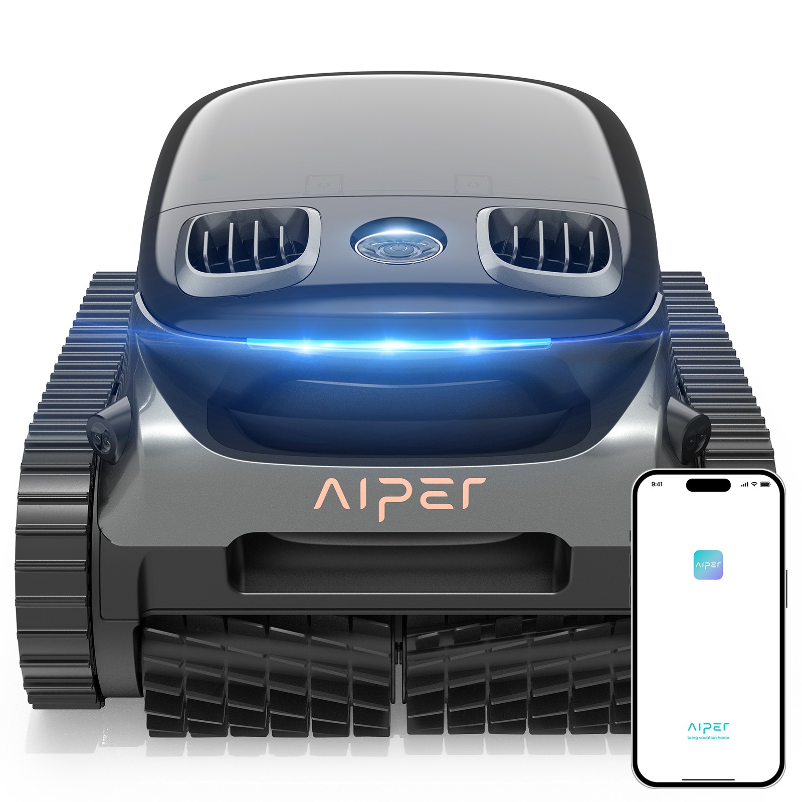 AIPER Scuba S1 pro Pool Cleaner Robotic Pool Vacuum for All Types Pools Black