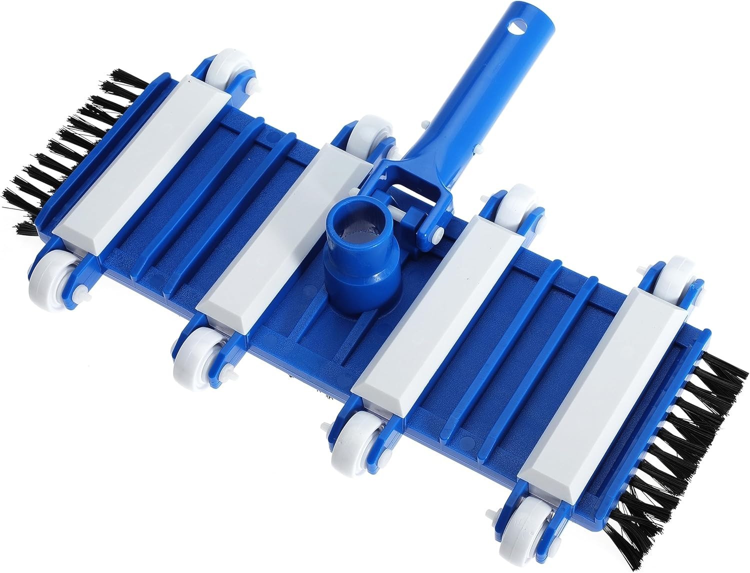 14&Prime; Heavy Duty Pool Vacuum Head with Brushes Weighted Flexible Vacuum Head with