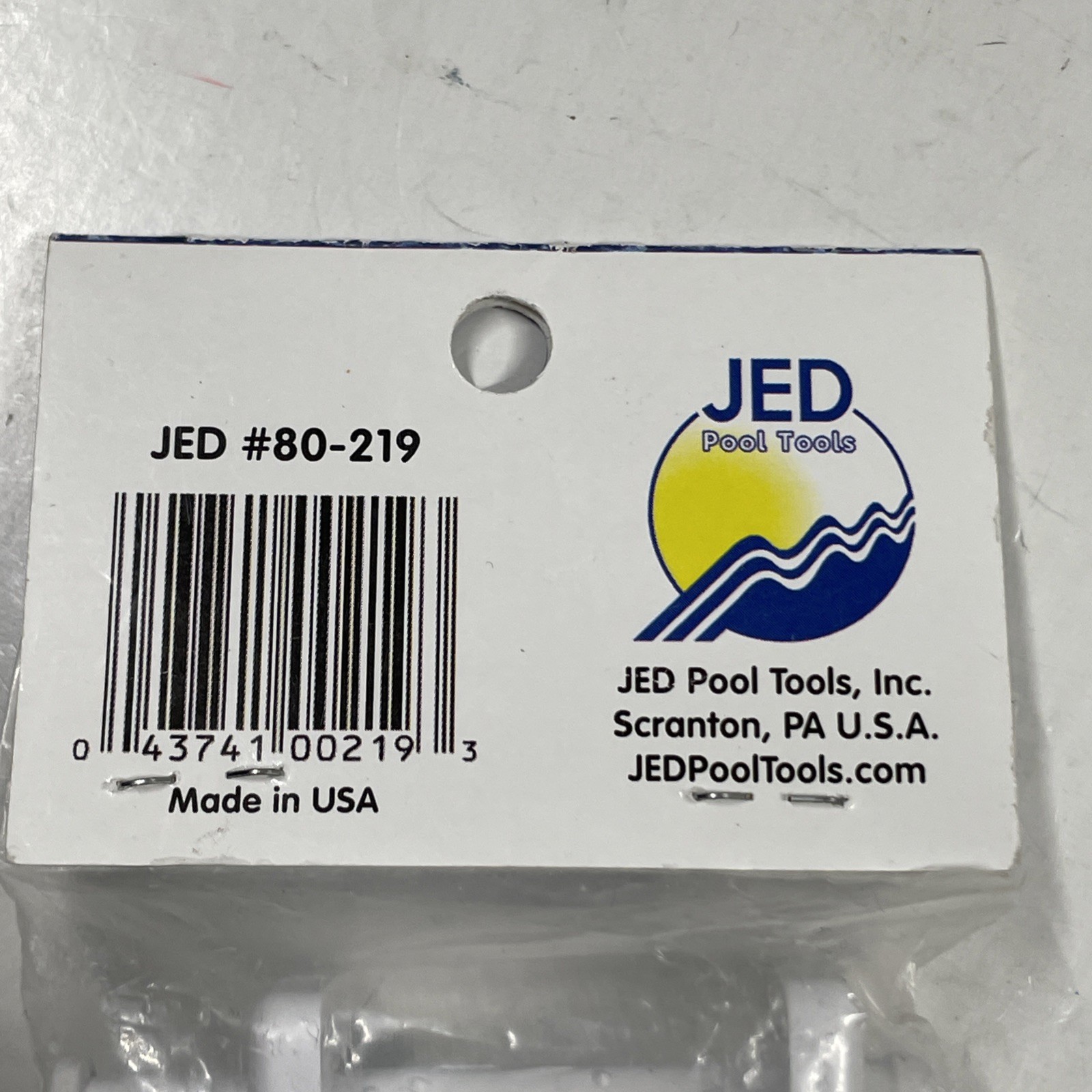 Jed Pool 8.2 In. x 3.8 In. x 1.2 In. Pool Vacuum Handle & Pin 80-219 JED Pool