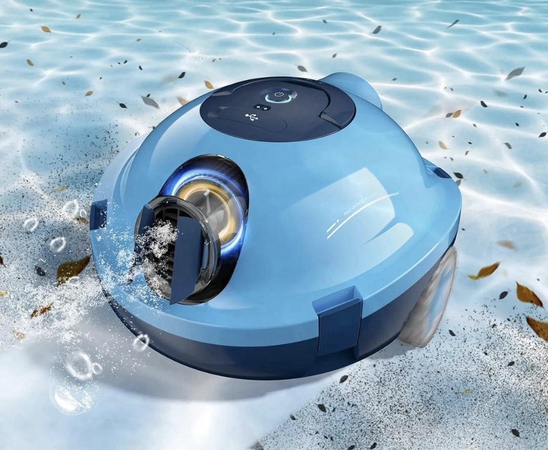 Robotic Pool Cleaner Cordless Handheld Vacuum Leaf Debris Dust Remover