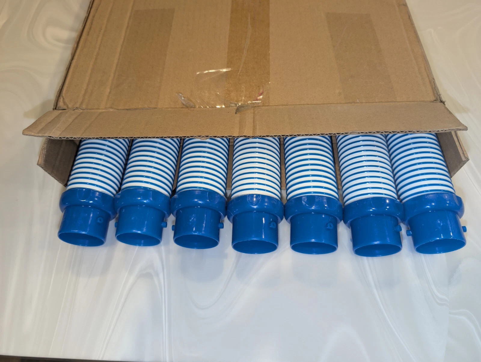7Pcs R0527700 39&Prime; Pool Cleaner Lock Hose for Zodiac Mx6 Mx8 Pool Systems