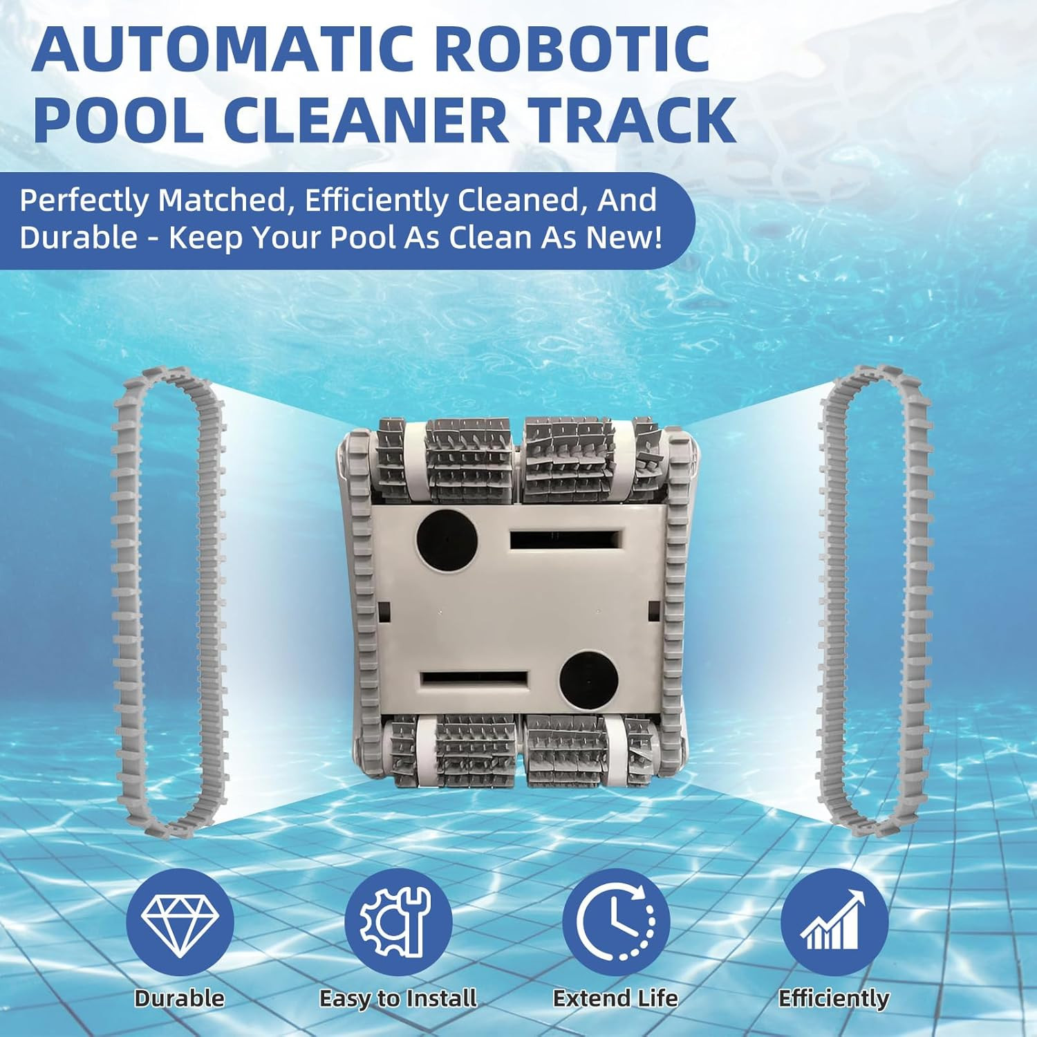 9985006-R2 Pool Cleaner Timing Tracks for Maytronics Dolphin Robotic, Replacemen