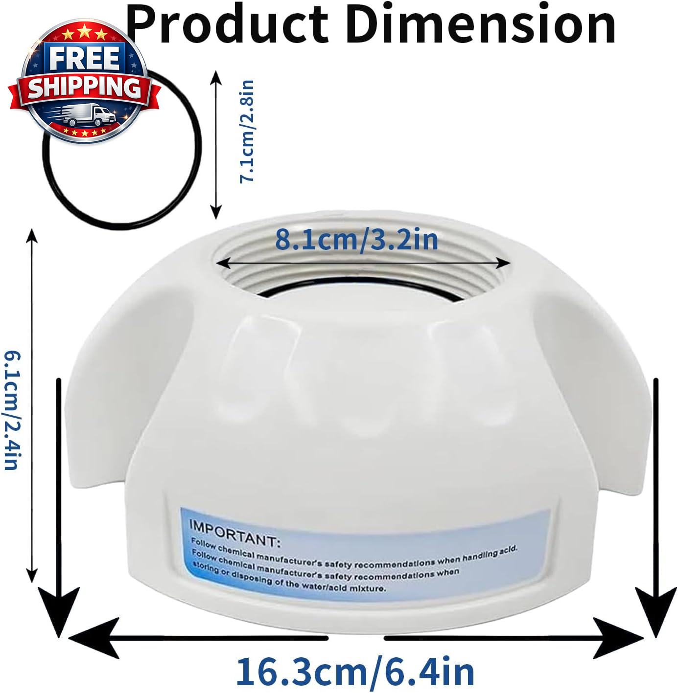Pool T9 Salt Cell Cleaner Acid Washing Stand GLX-CELLSTAND/520670 Intellichlor K