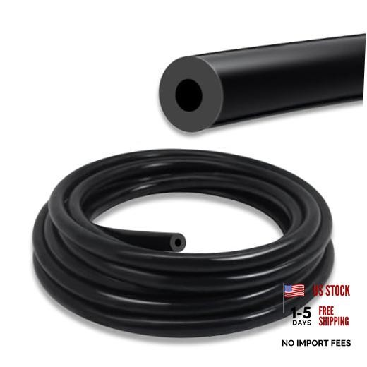 Vacuum Hose Automotive, 5FT ID 1/8&Prime;(3mm) ID Vacuum Hose, 130PSI Max Pressure