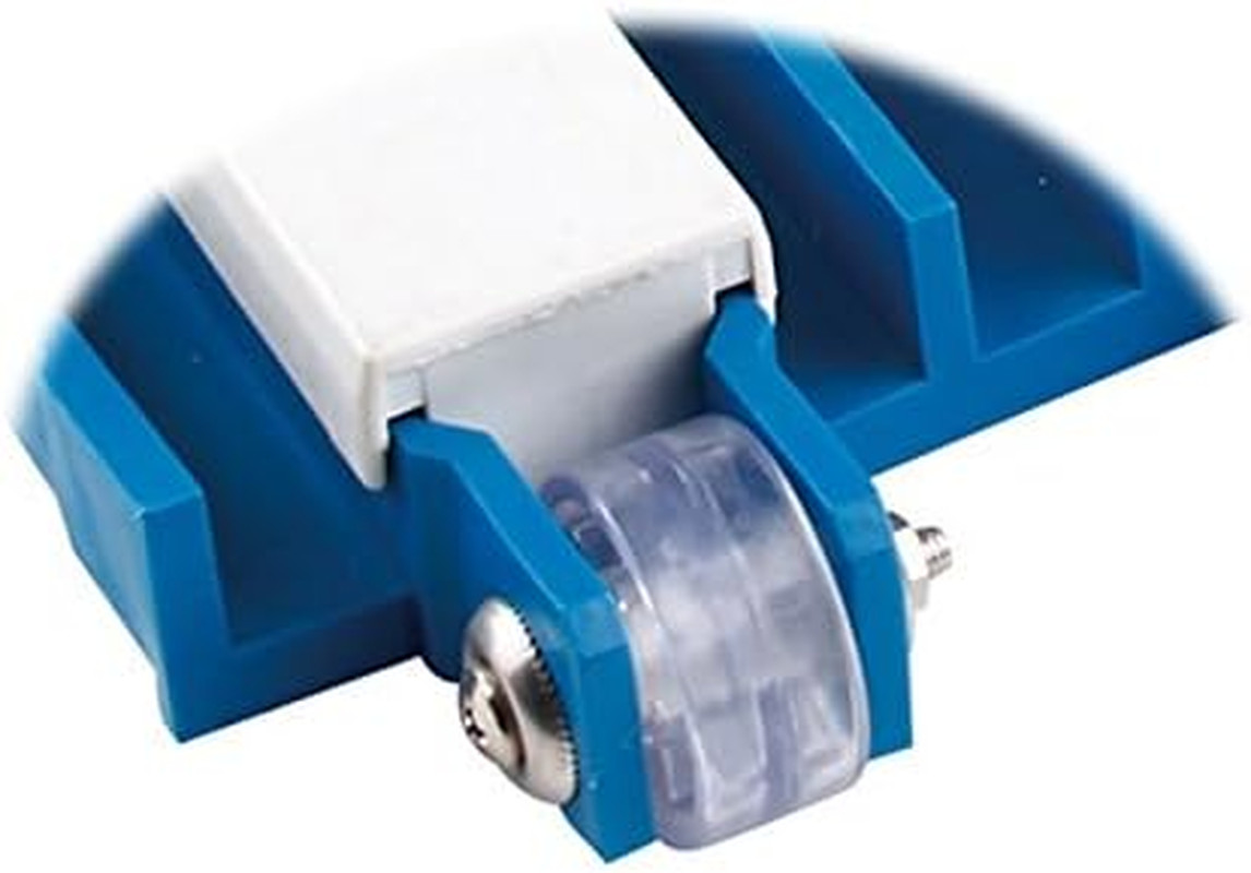 Pool Vacuum Head with Wheels, 14&Prime; Heavy Duty Model, Aluminum Handle, Flex Swimmi