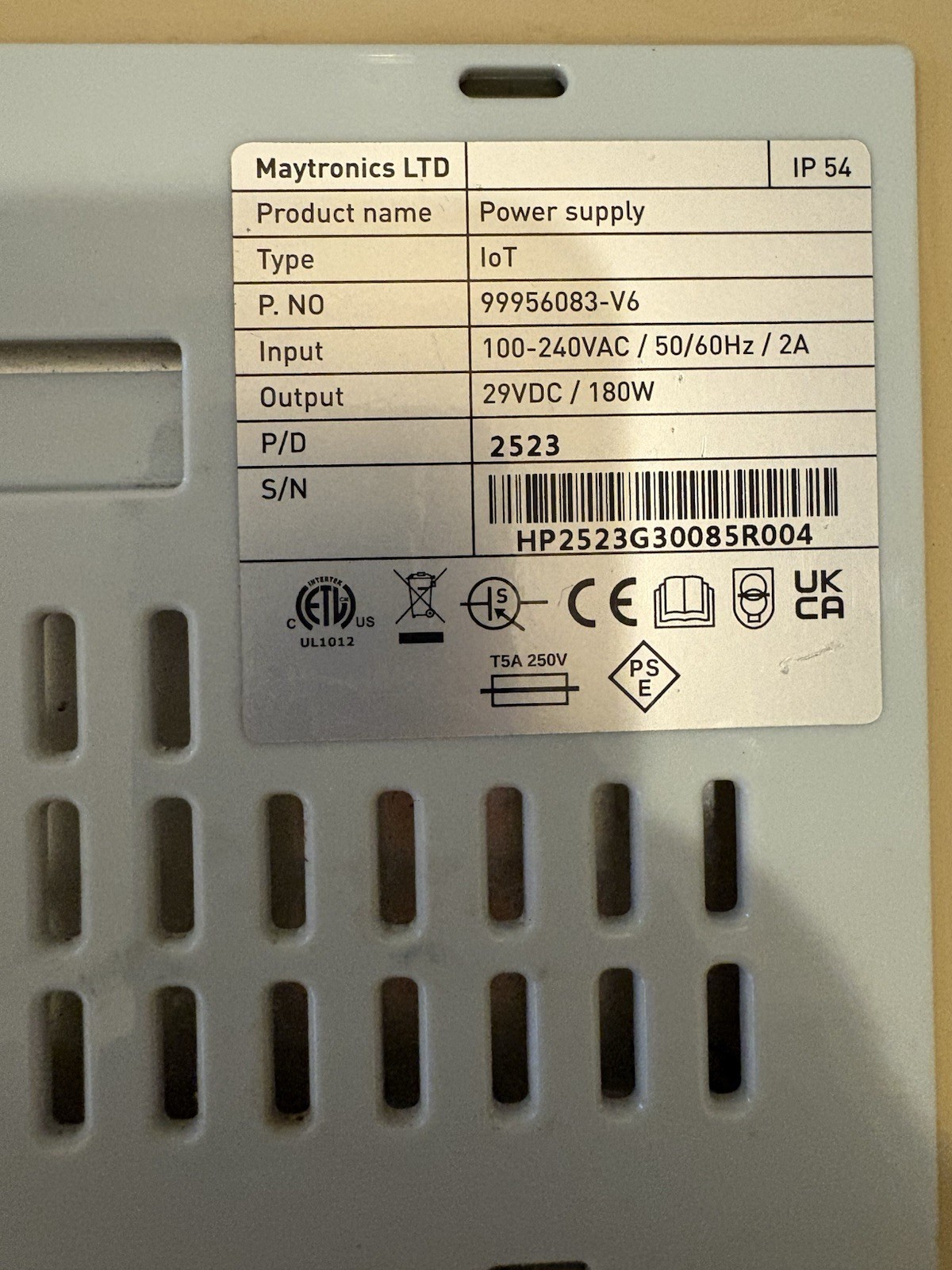 Dolphin Maytronics OEM Power Supply 99956083‑V6 Wi‑Fi for Robotic Pool Cleaner