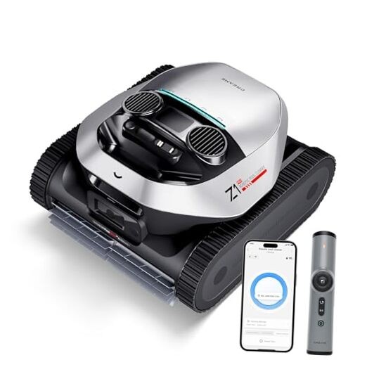 Z1 Pro Cordless Robotic Pool Cleaner, LiFi & APP Control, 8000 GPH Suction,