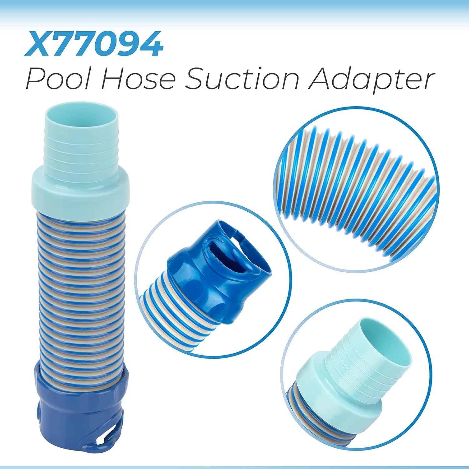 Durable Twist Lock Pool Vacuum Adapter for Baracuda and Zodiac