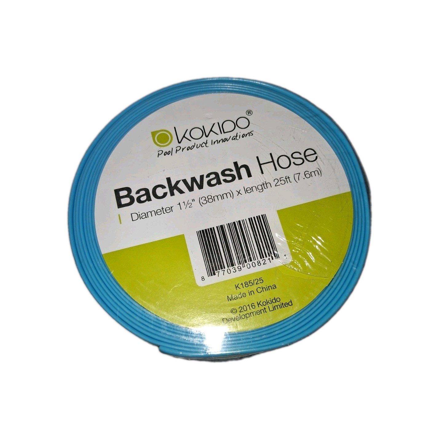 25&prime; Kokido Backwash Hose for Pools 1-1/2&Prime; W x 25&prime; L – New in Package