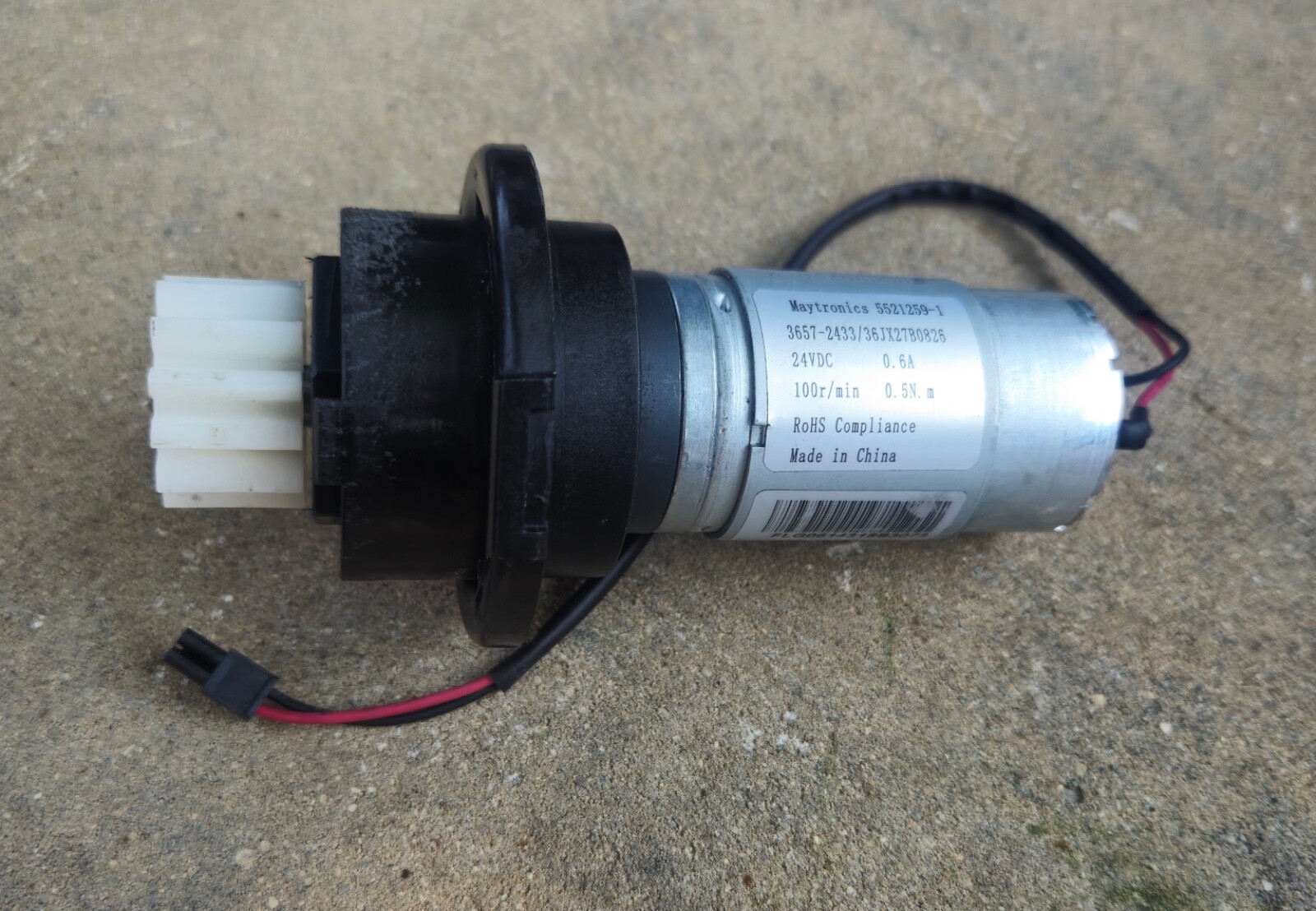 *TESTED* Maytronics Drive Motor 5521259-1 24V 100RPM Dolphin Pool Robot