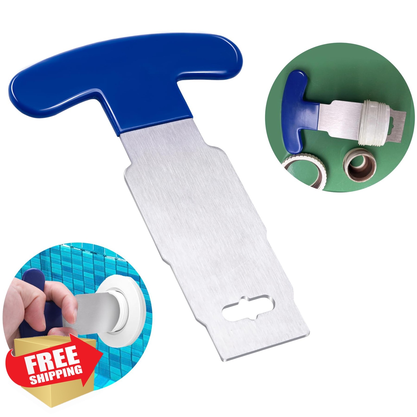 Vizava Pool Plug Removal Tool Blue