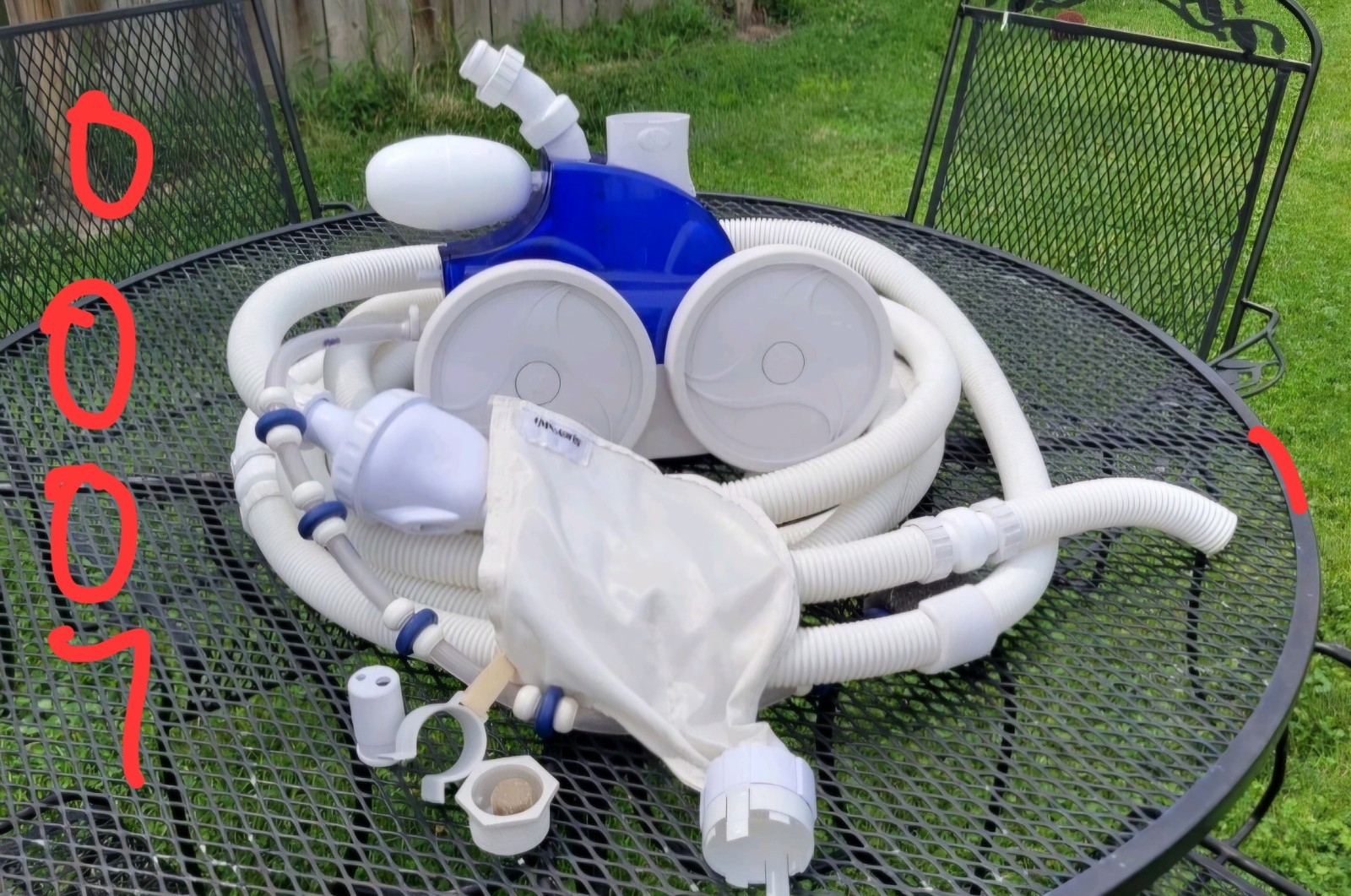 Polaris 360 Inground Pressure Pool Cleaner – White