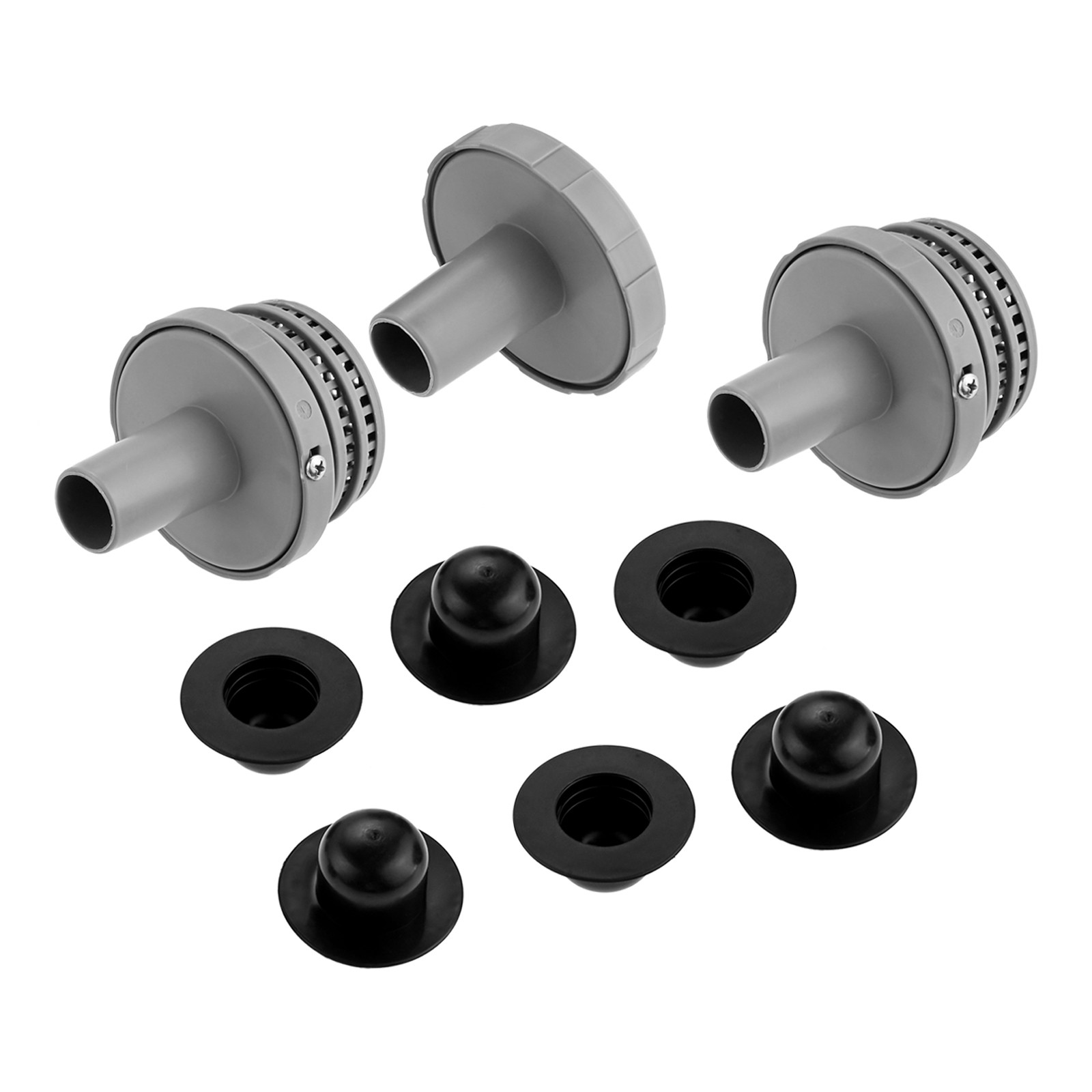 Pool Connectors Inlet Nozzle Kit with 1.25In Fittings for Intex Pool Part 25022E