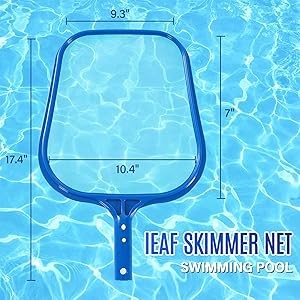 Pool Skimmer – Pool Skimmer Net without Pole, Swimming Pool Leaf Skimmer Net