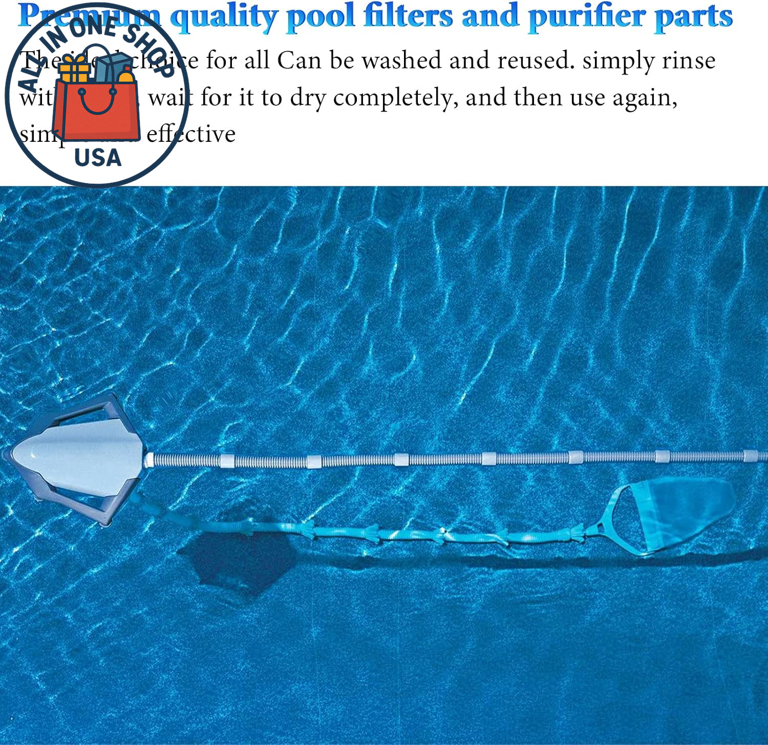 All-Purpose Pool Cleaner Bag 6-206-00 for Zodiac Polaris 165, 65 – 2 Pack