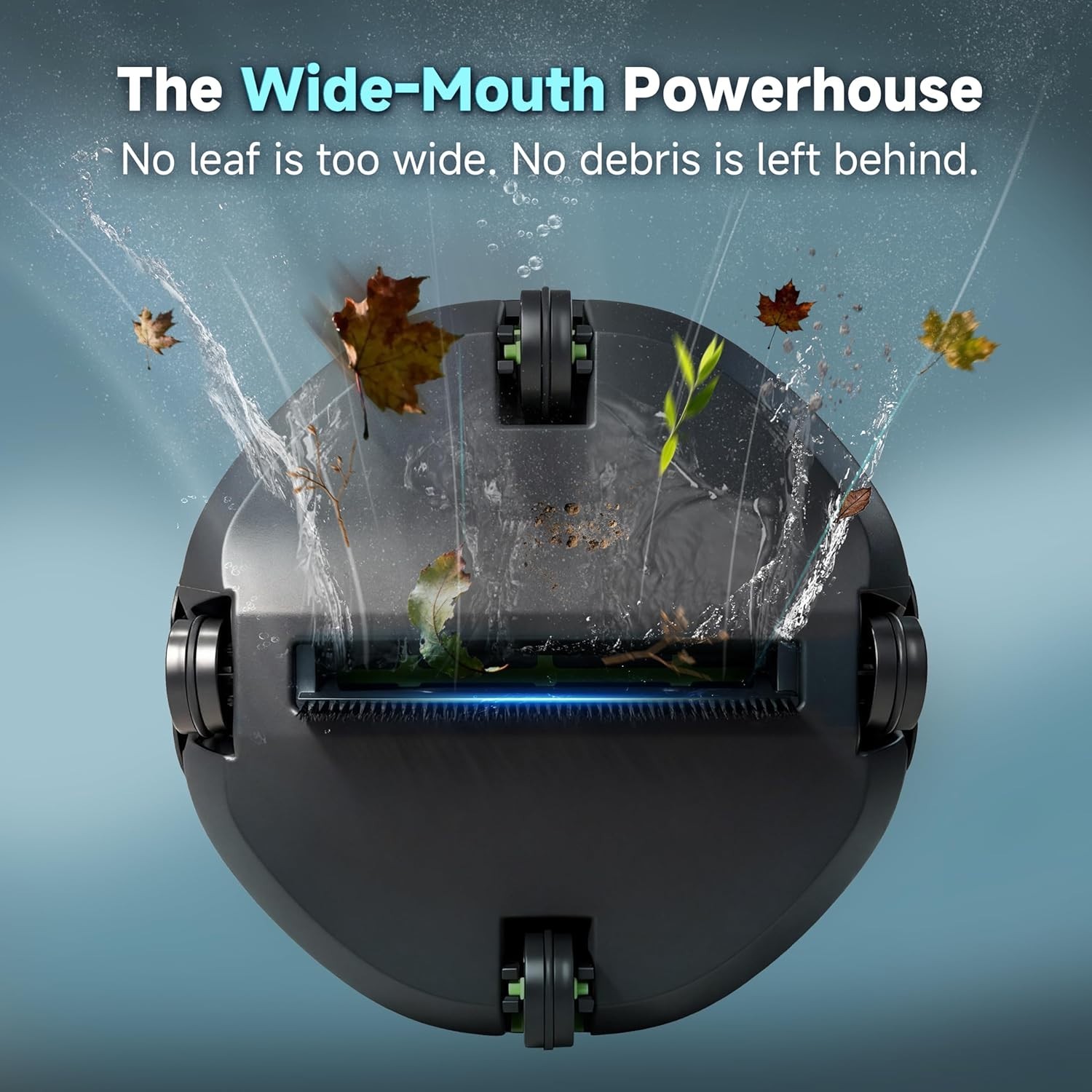 PF1 Cordless Robotic Pool Cleaner 150 Min Runtime 1345 Sq.Ft Deep Gray