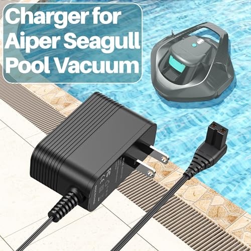 12.6V Charger for Cordless Robotic Pool Cleaner Seagull 600 800 800B SE 1000