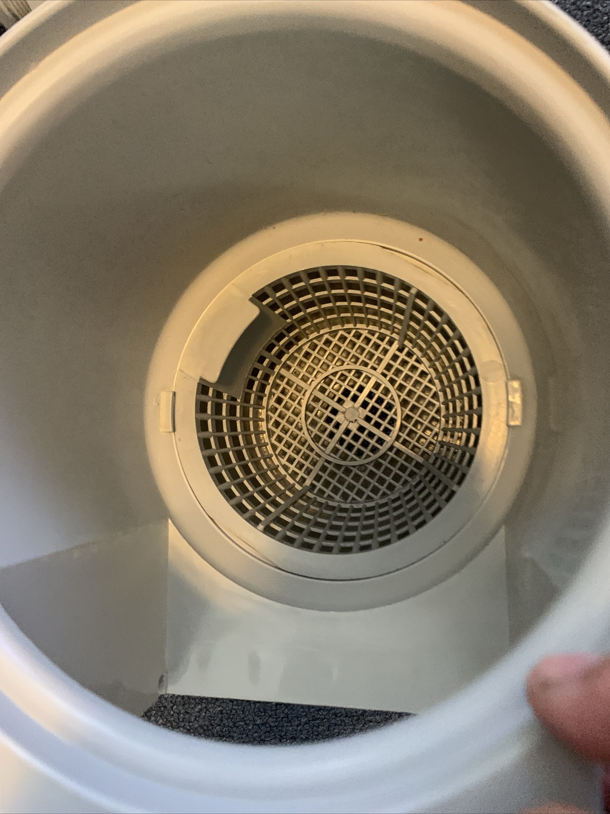 OPEN BOX – HydroTools Swimline 8940 Above Ground Pool Skimmer- Missing Vac Plate