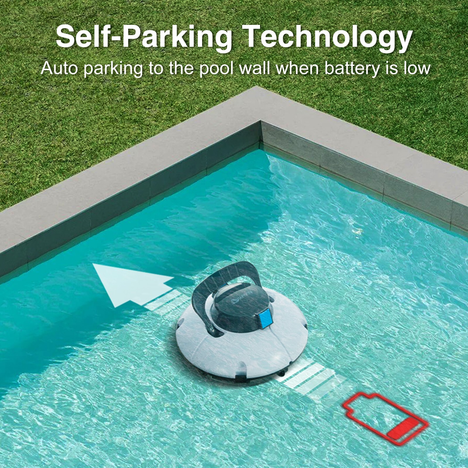 robotic pool cleaner for above ground pool