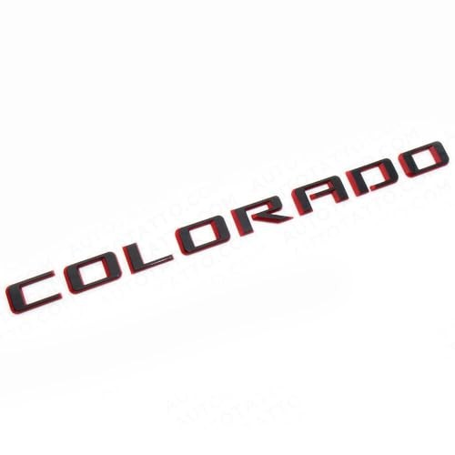OEM 2023 Colorado Emblem 3D Letters Badge fits Replacement for 2019 1pc redline