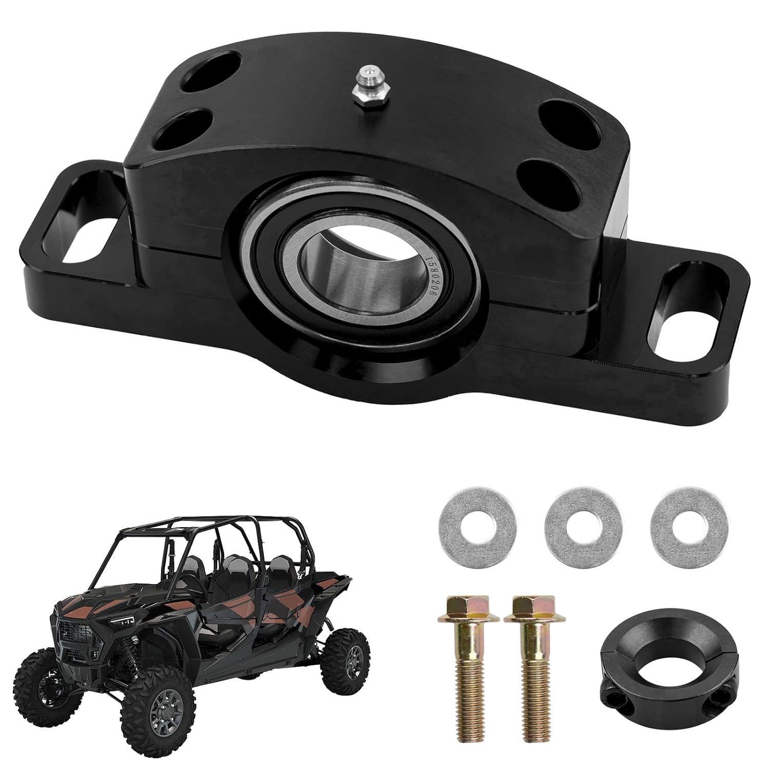 Driveshaft Carrier Bearing Kit Compatible with Polaris RZR S/S4/XP/900/1000 Heav