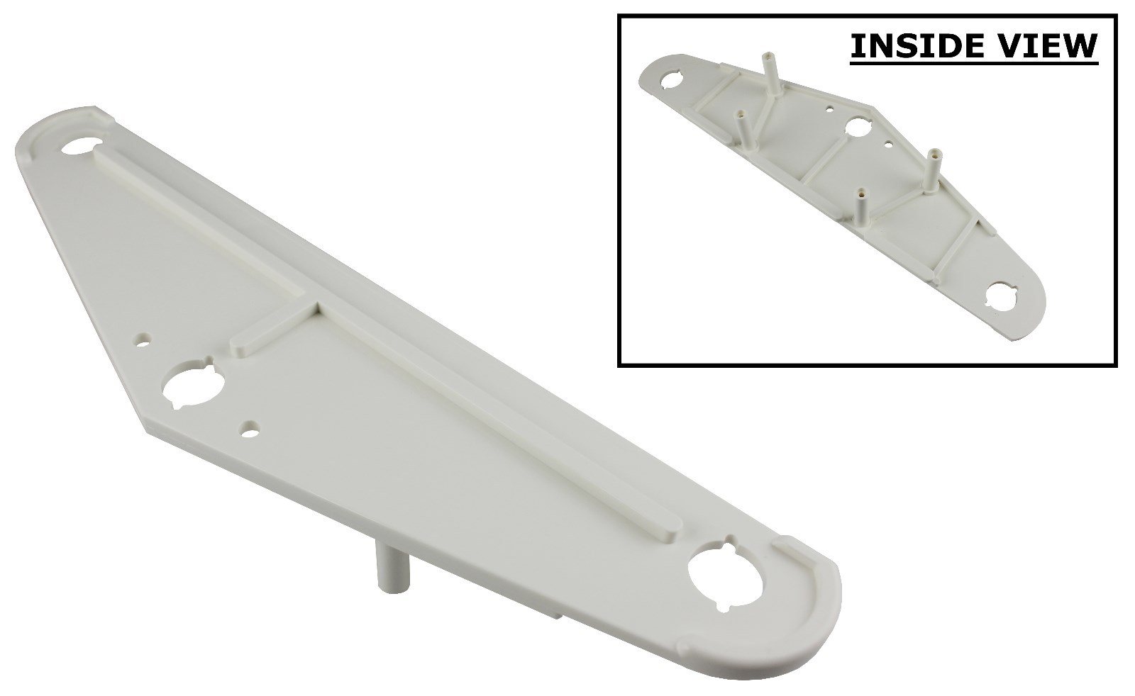 TOMCAT® PARTS SIDE PLATE WHITE REPLACEMENT FOR AQUABOT® /N 3400B