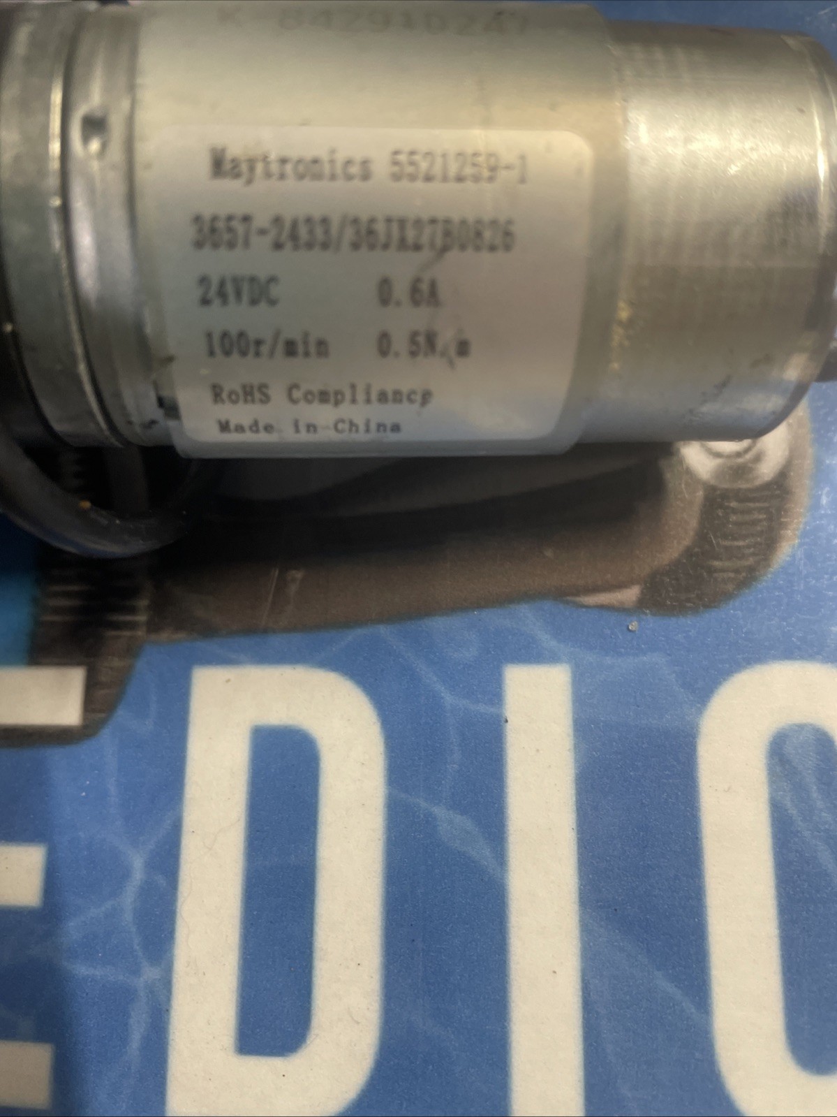 *TESTED* Great Maytronics Dolphin Gearbox Motor 5521259-1 3657-2433 Track Drive