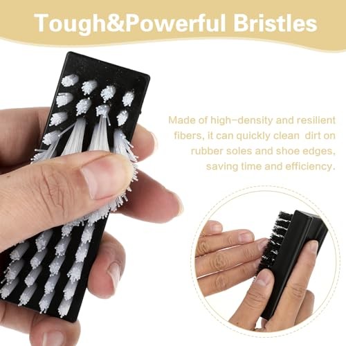 Amaxiu Hand Nail Brush for Fingernails – 3 Pack – Black + Yellow + White