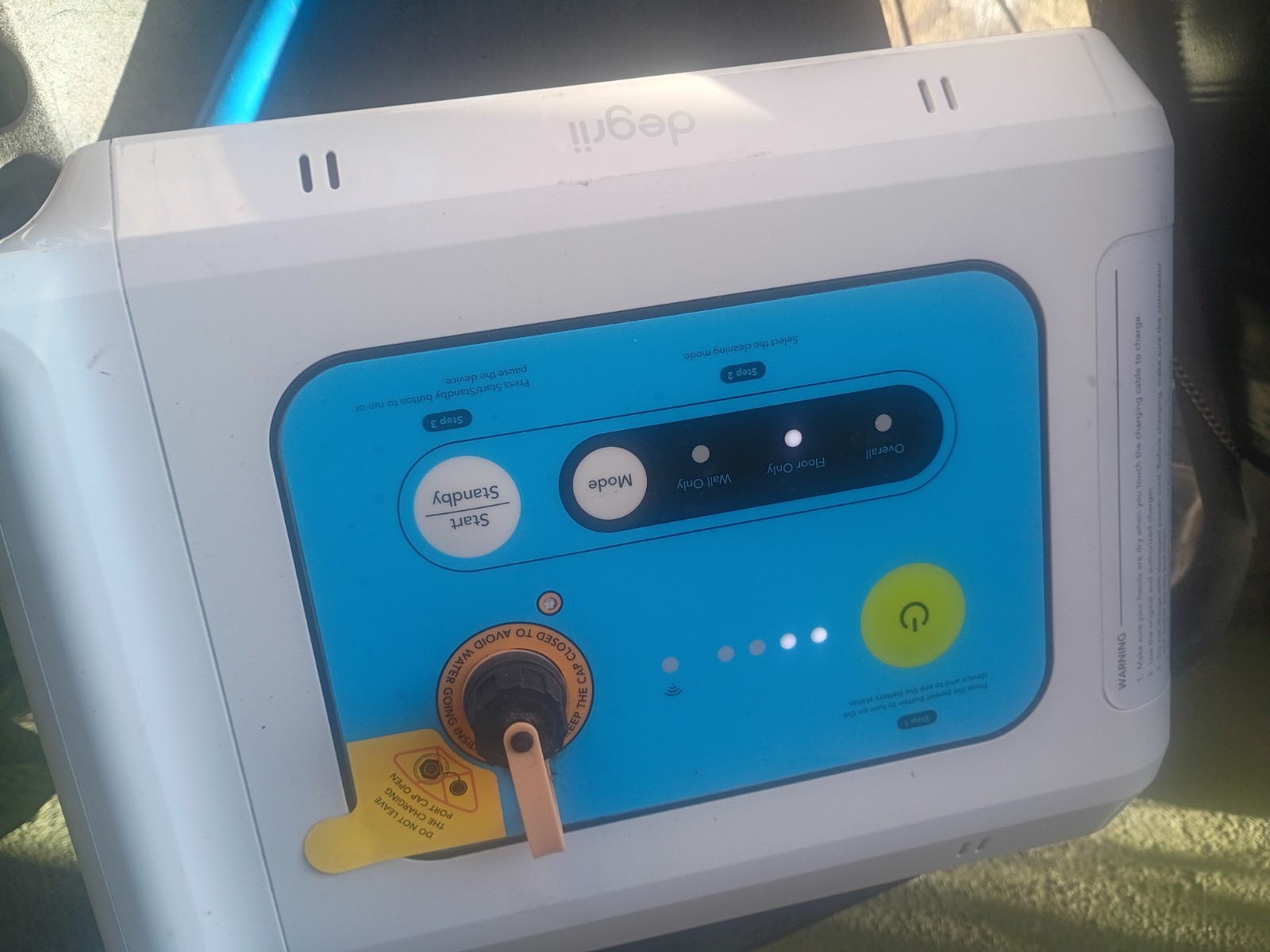 Degrii Zima Pro Cordless Robotic Pool Cleaner for Above/In-Ground Pools