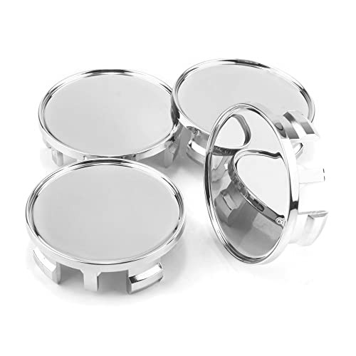 for E779 OZ Racing M514 Wheel Center Caps 4 Pack Replacement Hub Caps Chrome