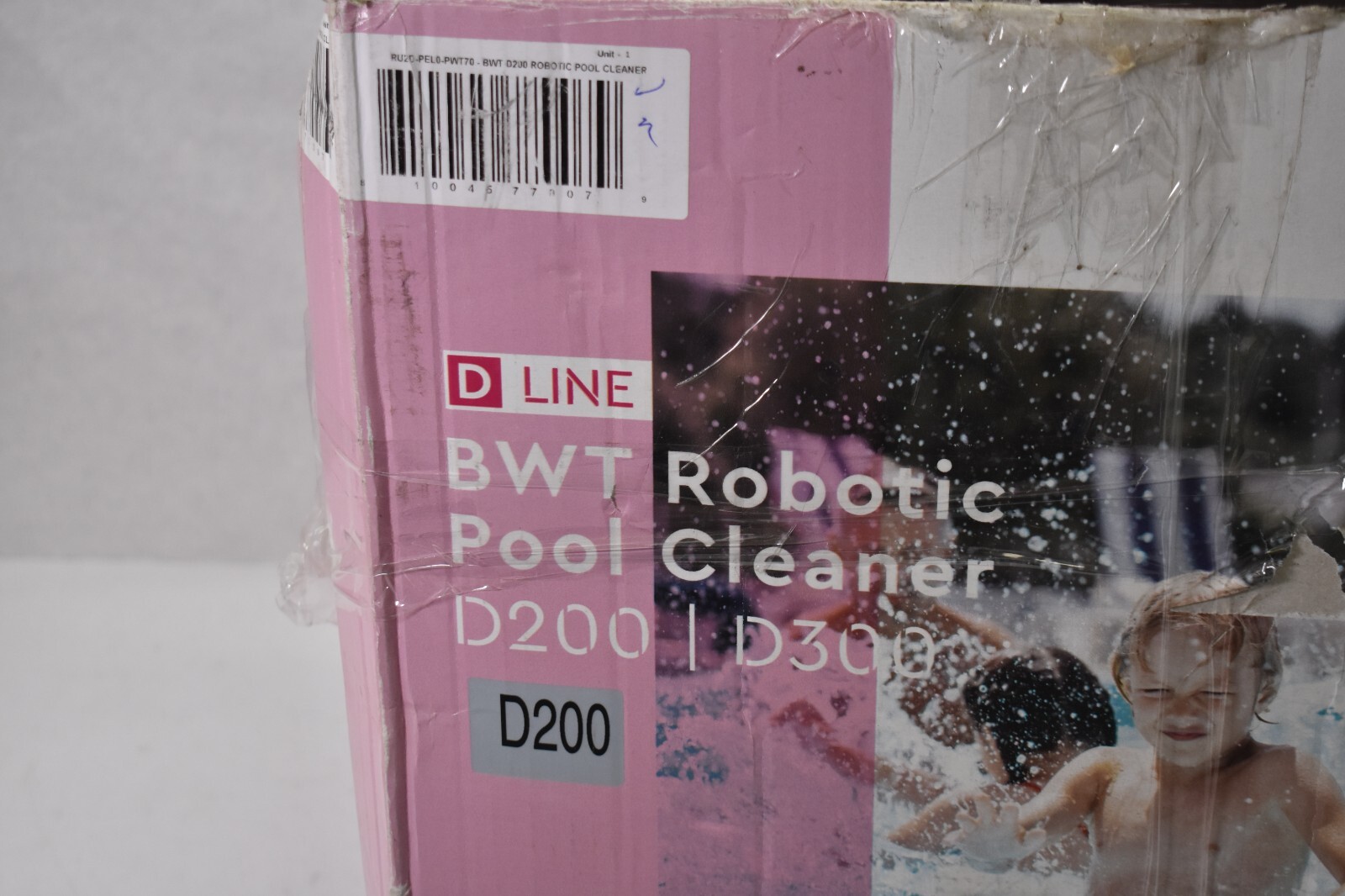 Best Water Technology Pool Robot Cleaner D200 Vacuum For 10m Pool Pink/White