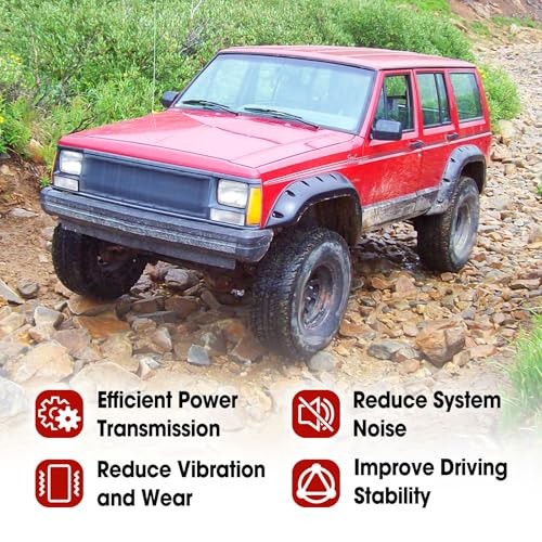 Transmission Slip Yoke 1310 Series & U-Joint Kit Replace 2-3-6081X 5-153X Fit