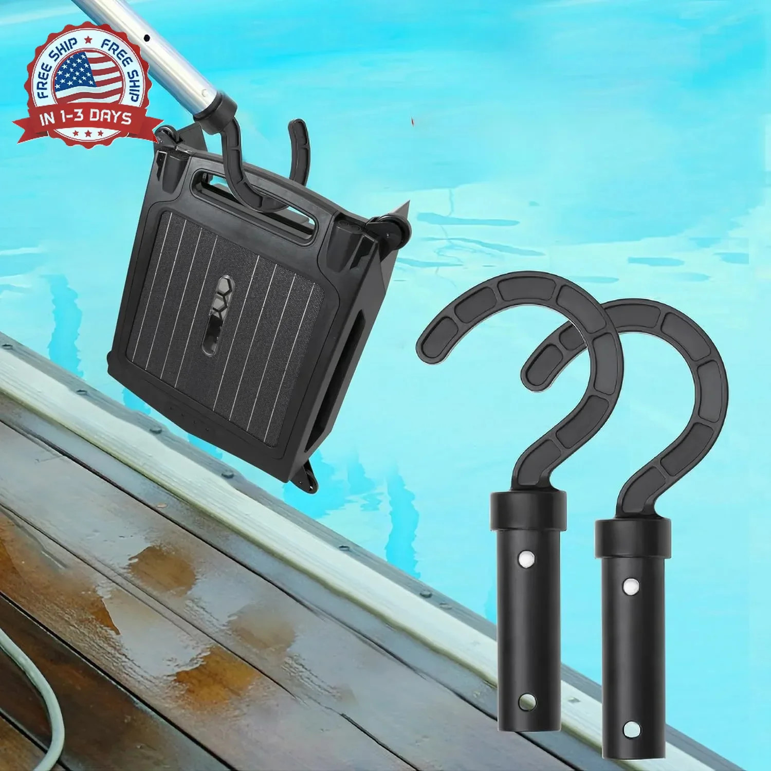 2 Pack Hook for All Robotic Pool Cleaner, Including Cordless, Above Ground and U