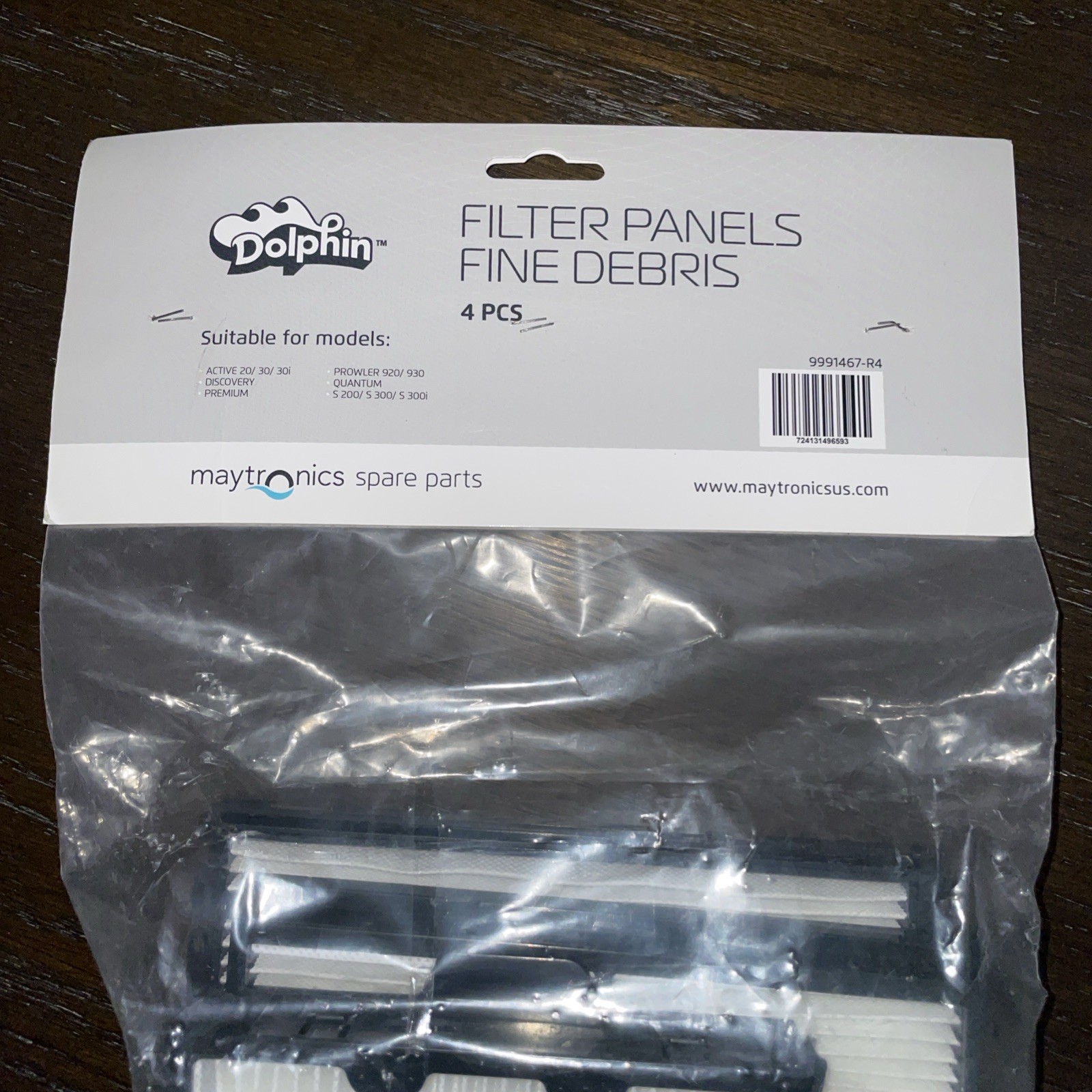 Maytronics 4-Panels Ultra Fine Filter Cartridge for Pool Cleaners (9991467-R4)