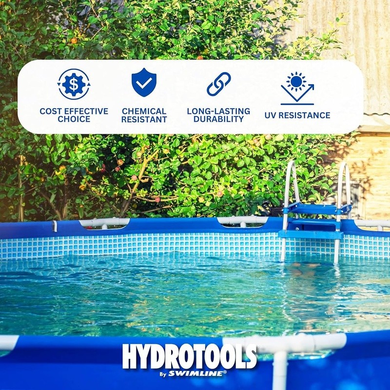 Intex Pool Skimmer Easy Install Automated Debris Removal UV Resistant Durable US