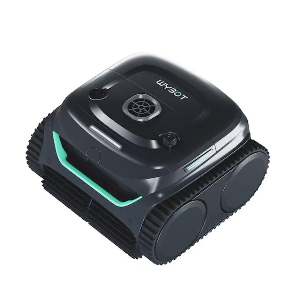WYBOT C2 12in Robotic Pool Vacuum Cordless App Control FreeShipping