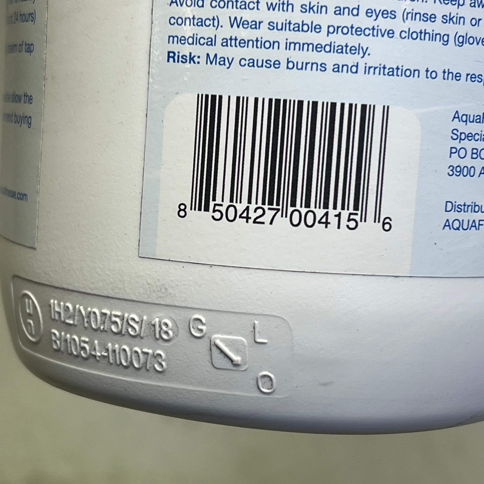 AQUA FINESSE Hot Tub & Spa Filter Cleaner Fizz Tablets 10 Tabs White AQF956316