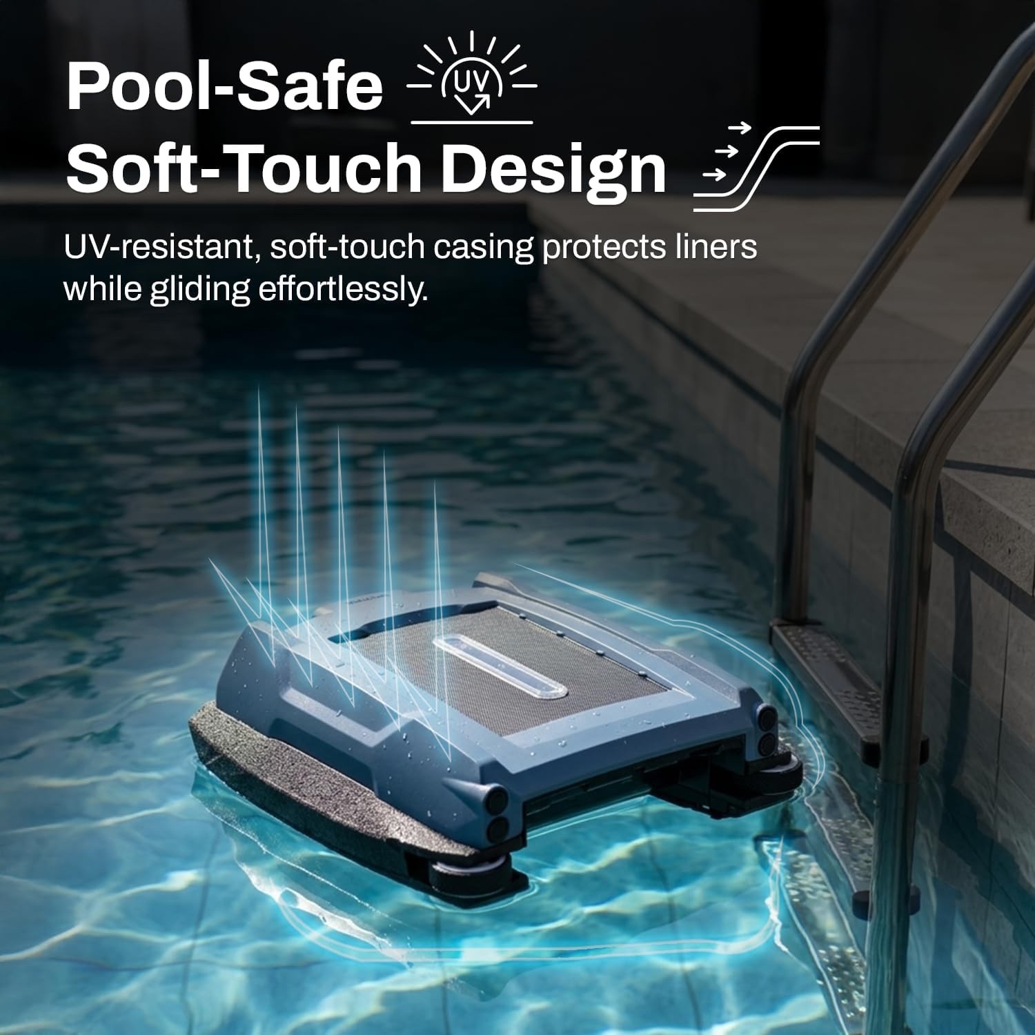 BETTA Neo Solar Powered Robotic Pool Skimmer, Smart App Control, In/Aboveground
