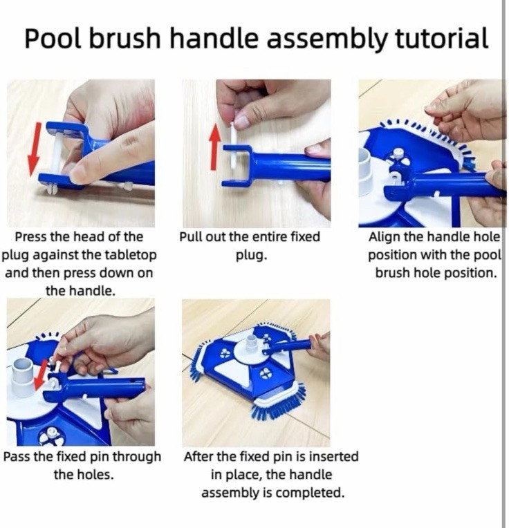 Upgraded Swimming Pool Vacuum Head Heavy Duty Swimming Pool Vacuum Head