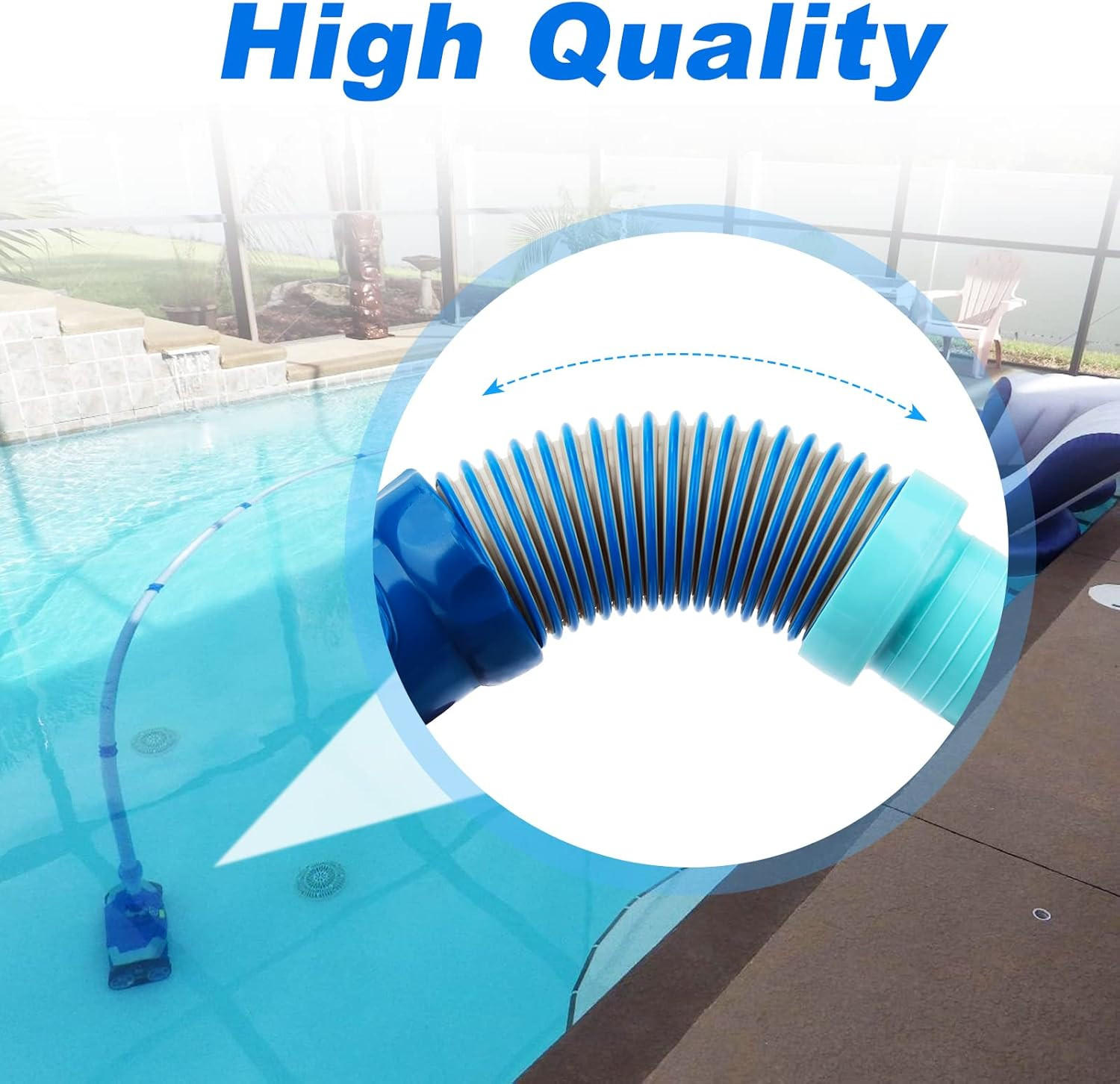 X77094 for Zodiac MX6 Hose for Zodiac Pool Cleaner Leaf Catcher Hose Adaptor