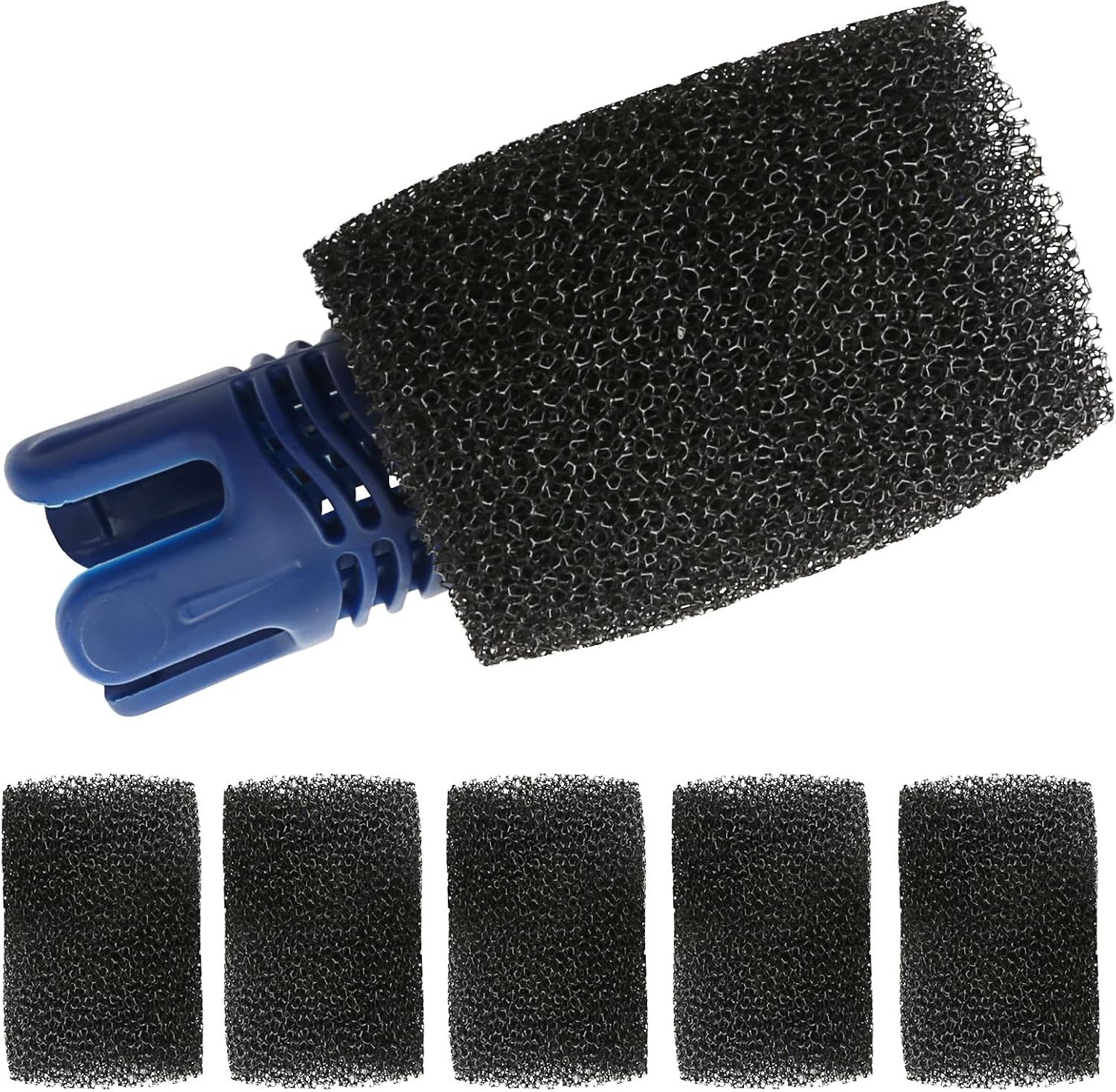 Snap-On Tail Sweep Pro for Polaris Cleaners – 6 Durable Foam Scrubbers Included