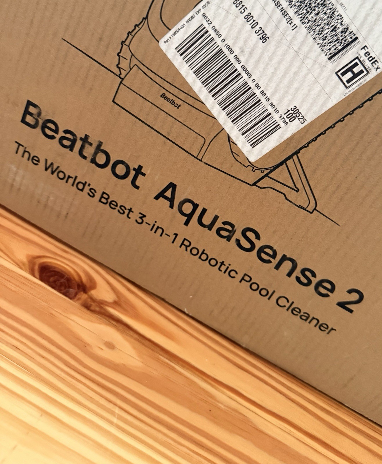 Beatbot AquaSense 2 3-in-1 Robotic Pool Cleaner Automatic Dark Grey for Pools